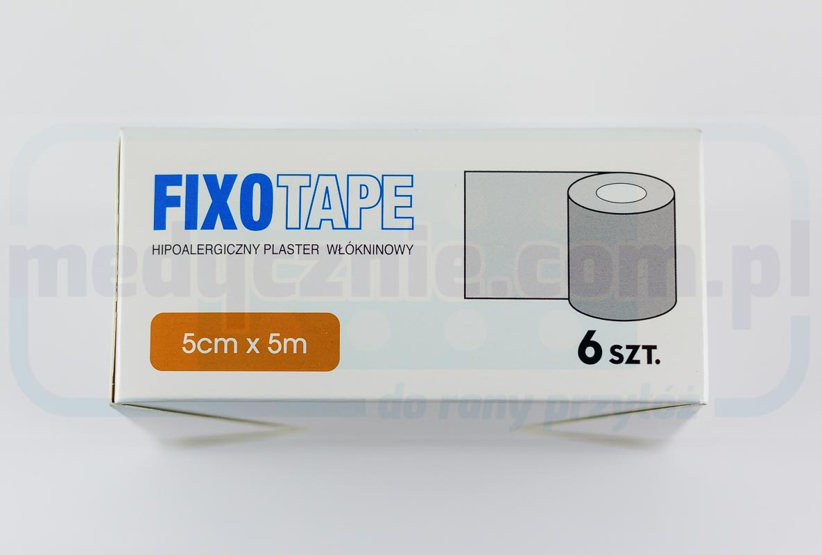 FIXOTAPE hypoal. nicht gewebtes Pflaster 5cm*5m 1pc